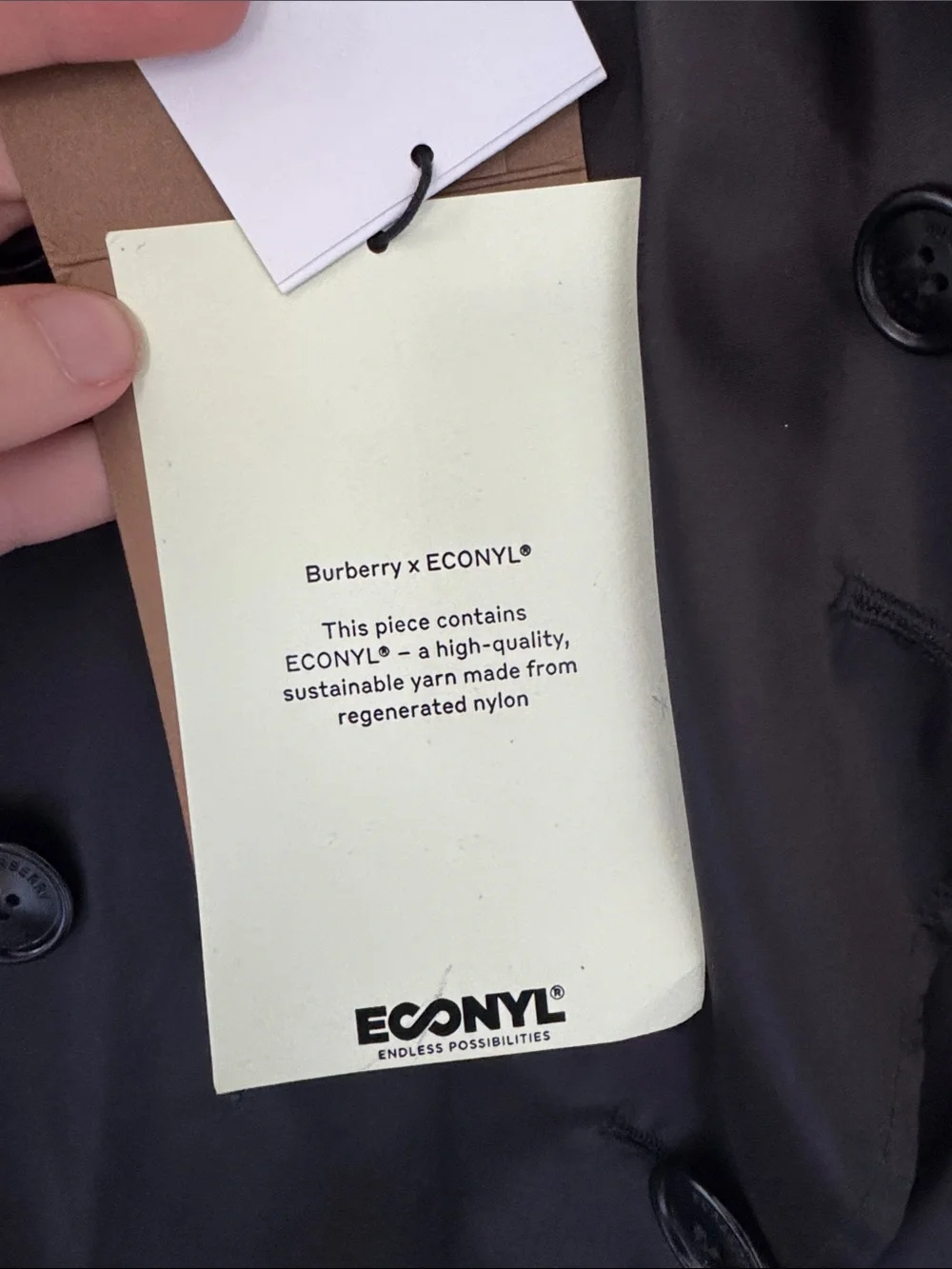 Burberry Black Trench Coat - Picture 14 of 17